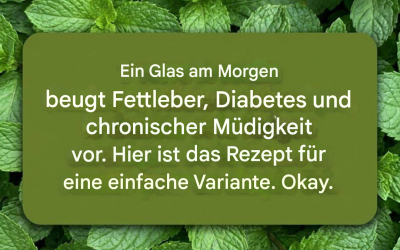Minze und Zitrone: Das Hausmittel, das in wenigen Minuten reinigt, erfrischt und neue Energie schenkt.