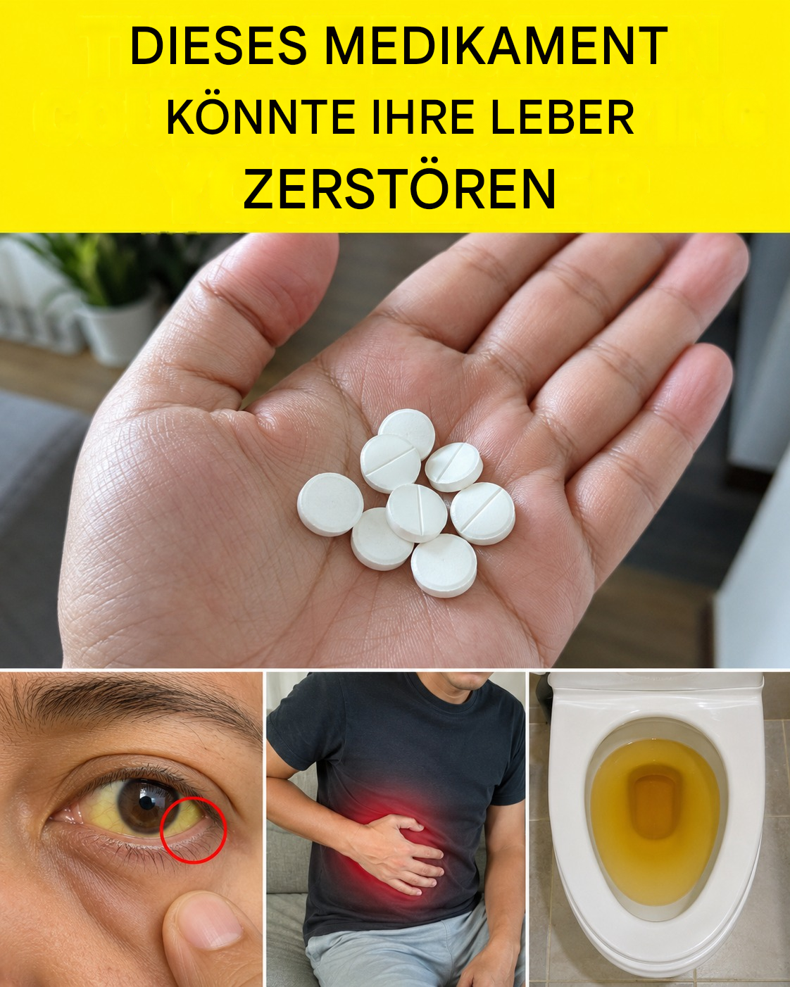 Schadet Ihre tägliche Tabletteneinnahme Ihrer Leber unbemerkt? 10 Medikamente, die jeder Senior kennen sollte