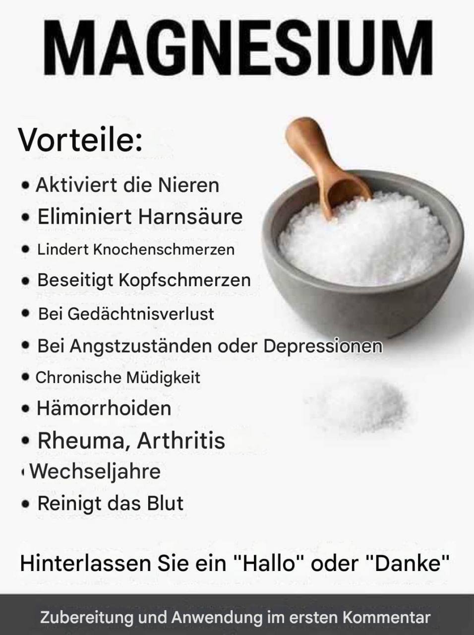 Magnesium Vitalitäts Tonikum
