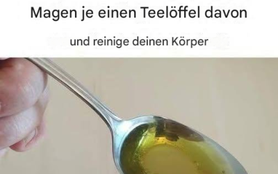 Tu deiner Leber etwas Gutes: Ein Teelöffel jeden Morgen auf nüchternen Magen und reinige deinen Körper.