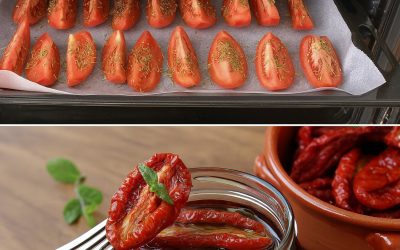 So zubereitete Tomaten sind den ganzen Winter über haltbar: ein wahrer Genuss! | Kein Essig oder Wasser nötig!