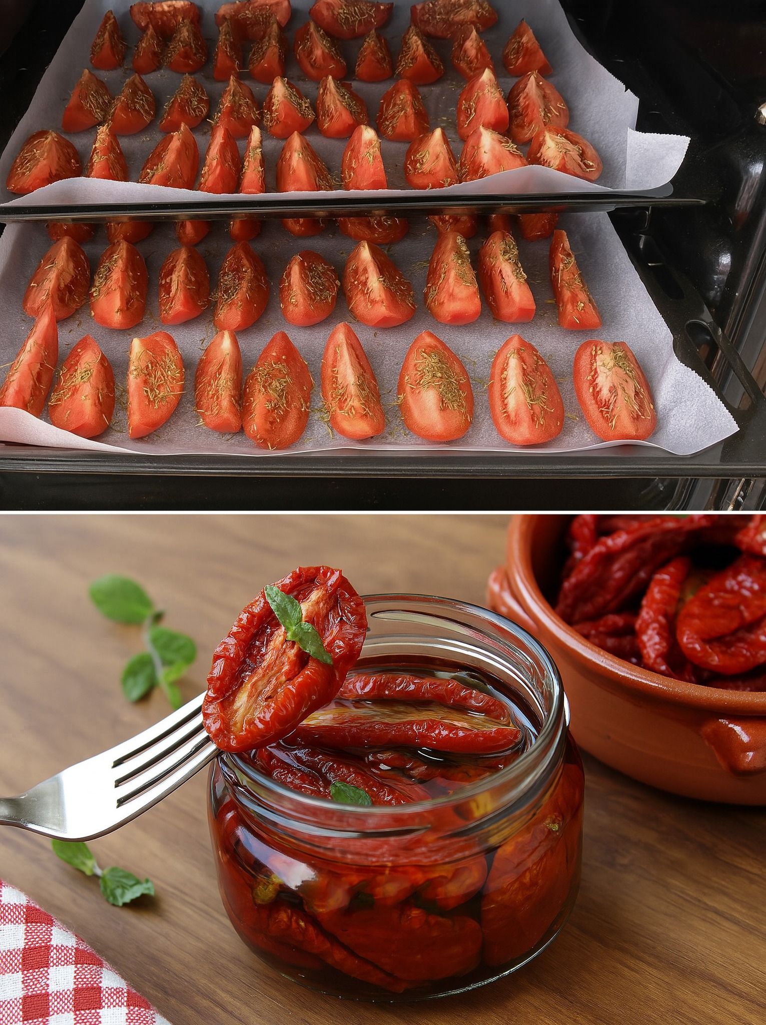 So zubereitete Tomaten sind den ganzen Winter über haltbar: ein wahrer Genuss! | Kein Essig oder Wasser nötig!