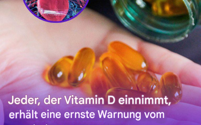 Apotheker warnt alle, die Vitamin D einnehmen