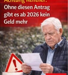 Rente 2026: Wer diesen neuen Antrag nicht stellt, verliert ab Januar 2026 sein Geld – Experten warnen!