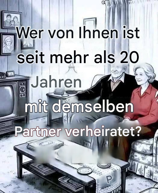 Wer von Ihnen ist seit über 20 Jahren mit demselben Partner verheiratet? Dieses herzerwärmende Bild sagt alles.