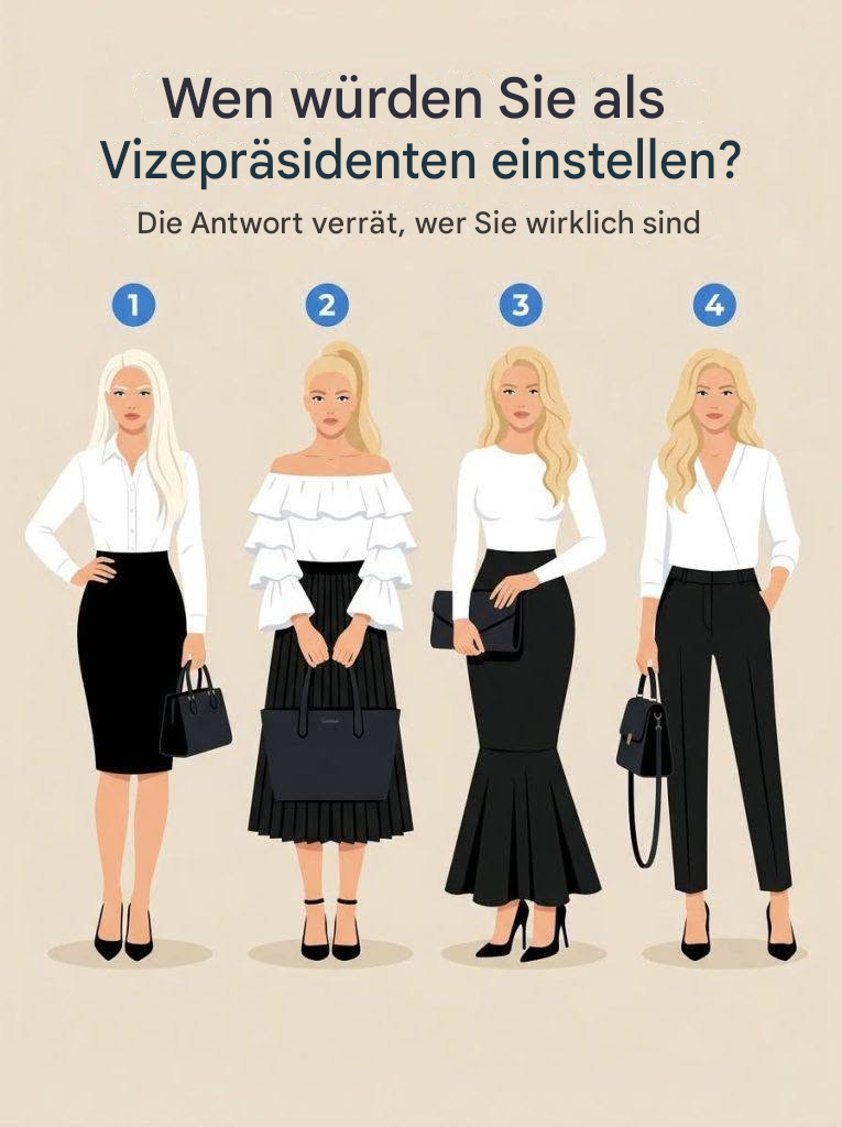 Wen würden Sie als Vizepräsidenten einstellen?