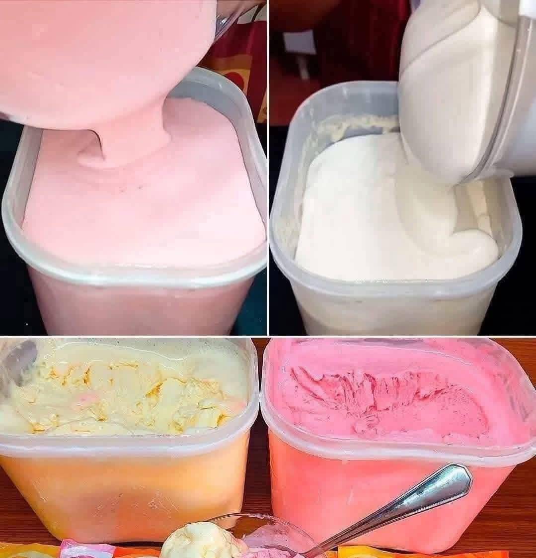 Einfaches Eiscreme-Rezept