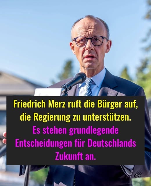 Merz kündigt radikale Reformen an – ruft das Volk zur Unterstützung auf, sonst drohen Folgen