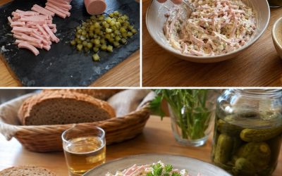 Kein Fertigprodukt. Keine Kompromisse. Klassischer Fleischsalat in 20 Minuten selbst gemacht.