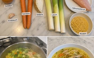 Ich habe letzte Woche 16 Euro für eine Hühnersuppe im Restaurant bezahlt. Das passiert mir nie wieder.