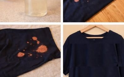 So entfernen Sie Bleichflecken schnell und einfach aus Ihrer Kleidung