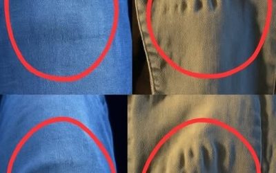 Warum deine Jeans diese seltsamen Wellen bekommen