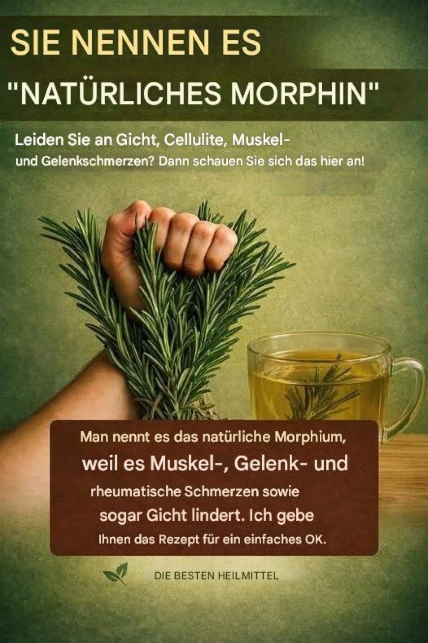 Die Heilkraft von Rosmarin: Das „natürliche Morphium“, das Sie kennen sollten