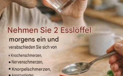 Einfache Morgenroutine: Entdecken Sie, wie 2 Esslöffel einer natürlichen Mischung Ihr tägliches Wohlbefinden und Ihre Energie unterstützen können.