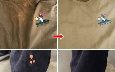Wie man Bleichflecken mit 2 Tricks aus Stoffen entfernt