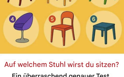 Welchen Stuhl würden Sie wählen?