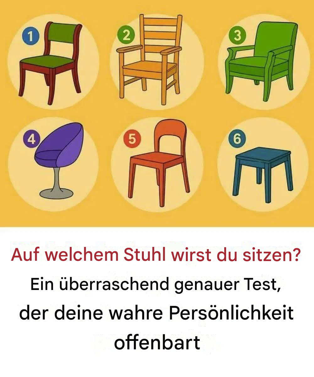 Welchen Stuhl würden Sie wählen?