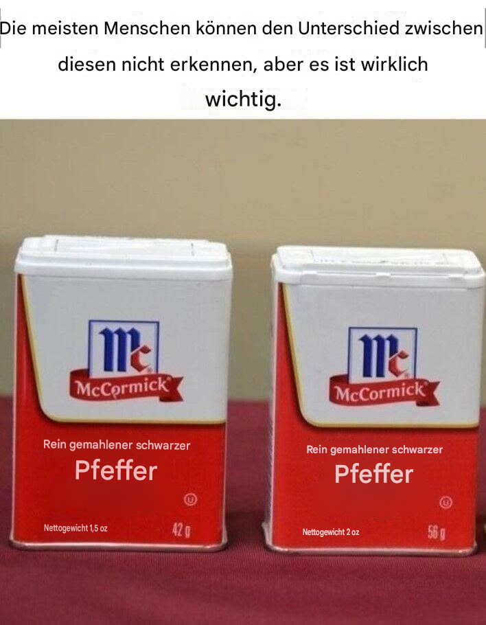 Das Pfefferstreuer-Dilemma: Wie eine winzige Änderung eine große Debatte über ehrliche Verpackung auslöst