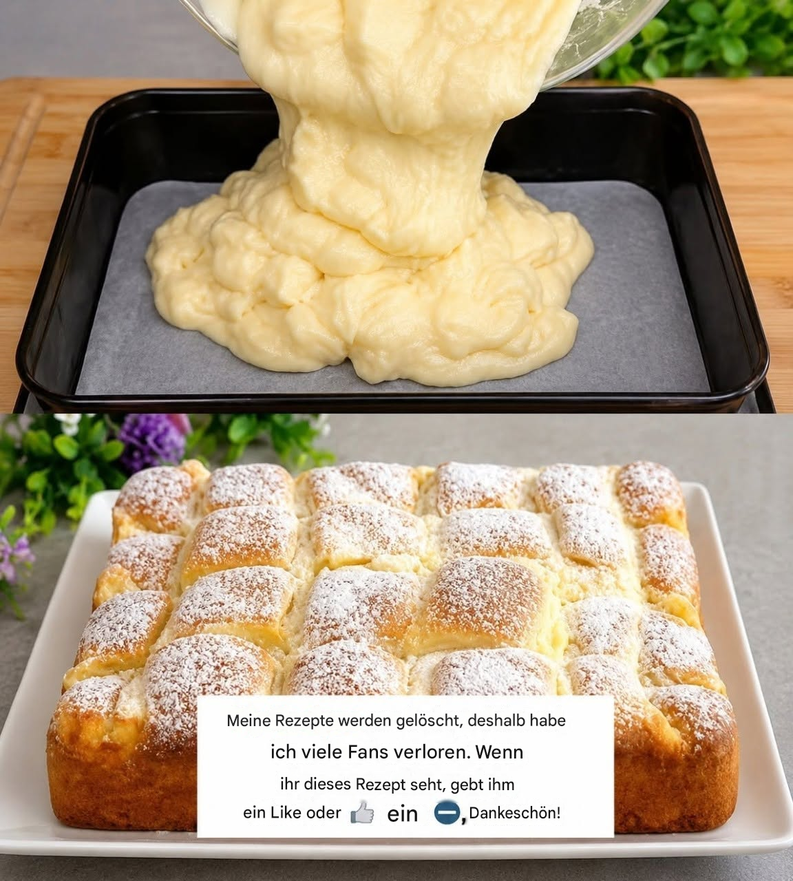 Magischer Vanillepuddingkuchen: Der eine geheimnisvolle Teig, der zu drei perfekten Schichten gebacken wird