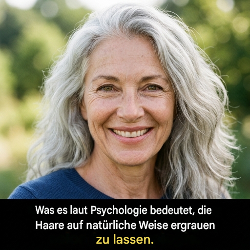 Die wahre Bedeutung des natürlichen Ergrauens der Haare – die psychologische Antwort wird Sie überraschen