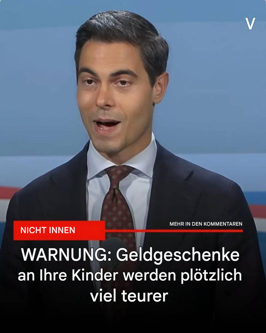 WARNUNG: Geldgeschenke an Kinder werden plötzlich viel teurer.