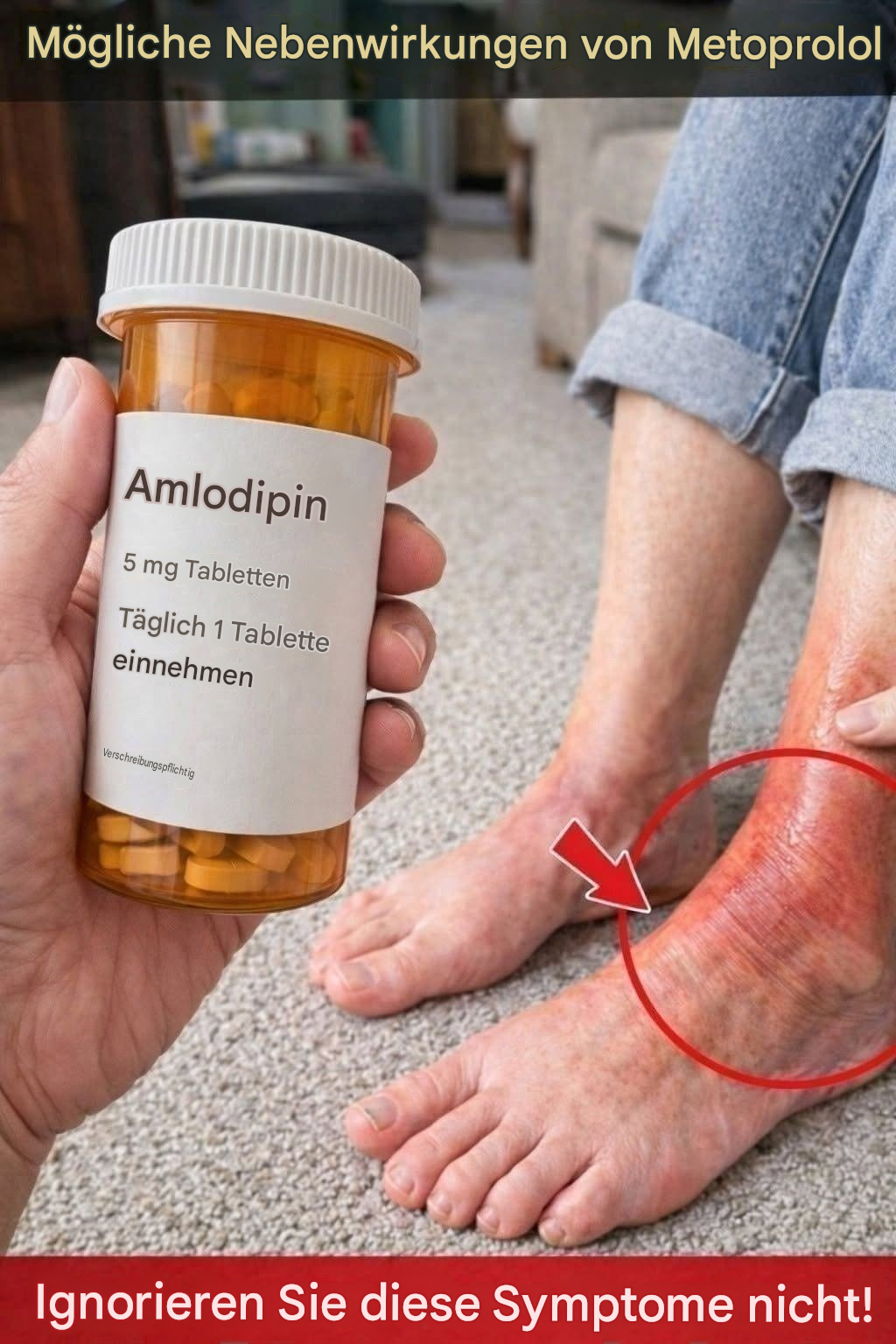 Die 10 häufigsten Nebenwirkungen von Metoprolol, die in Gesprächen oft übersehen werden