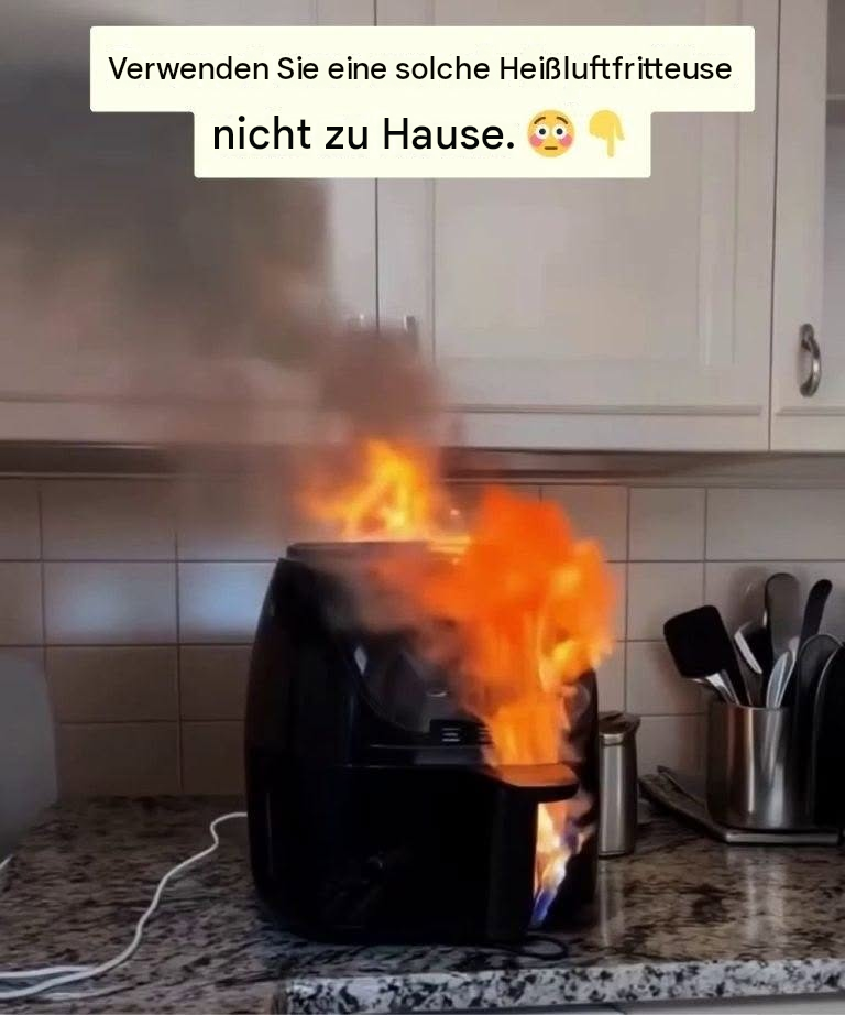 5 Orte, an denen Sie Ihre Heißluftfritteuse niemals in Innenräumen verwenden sollten