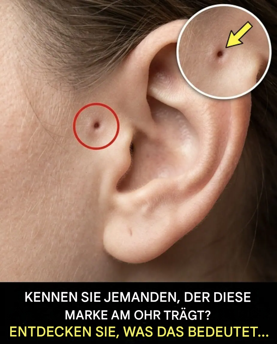 Entdecke die Bedeutung dieses Zeichens am Ohr