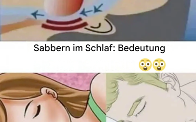 Nächtlicher Speichelfluss: ein häufiges Phänomen mit unerwarteten Bedeutungen