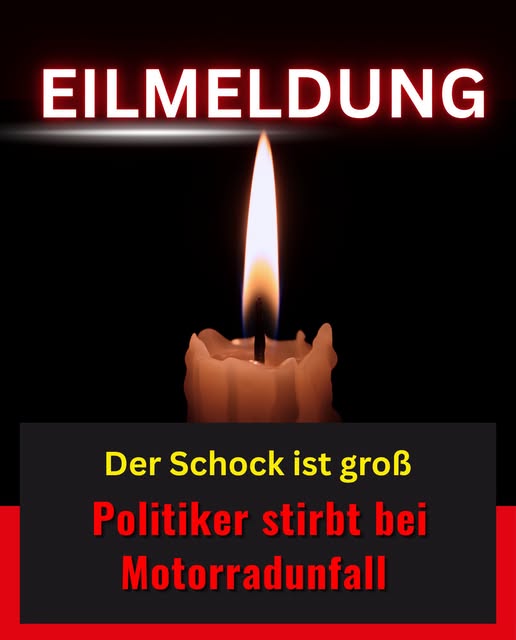 Deutscher Politiker kommt bei Motorradunfall ums Leben