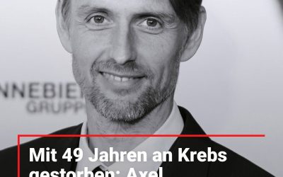 Mit 49 Jahren an Krebs gestorben: Axel Schreibers letzte Worte stimmen viele nachdenklich