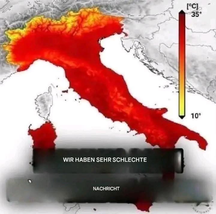 Das Wetter, schlechte Nachrichten: die c… Mehr