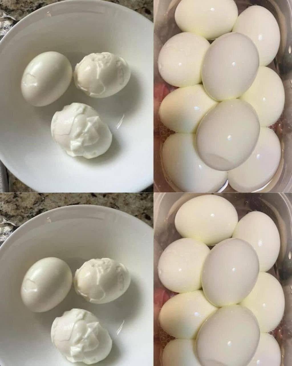 Der clevere Trick des Küchenchefs für perfekt geschälte, hartgekochte Eier