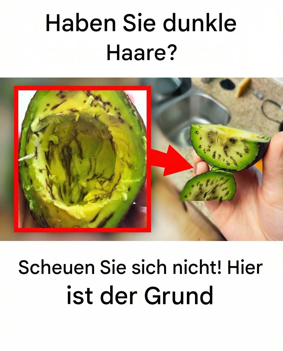 Hat Ihre Avocado dunkle Flecken? Werfen Sie sie nicht weg! Hier erfahren Sie warum.