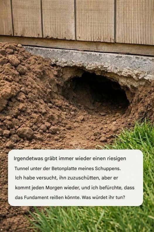 Tunnel unter der Bodenplatte des Gartenhäuschens: Wie man das verantwortliche Tier identifiziert und das Bauwerk schützt
