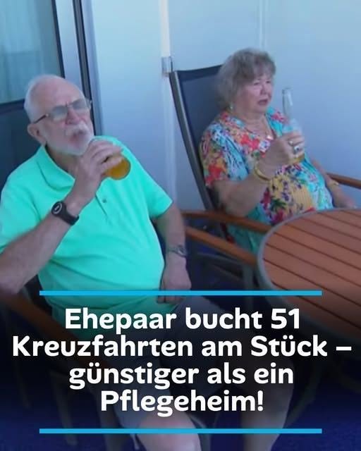 Ehepaar bucht 51 Kreuzfahrten am Stück