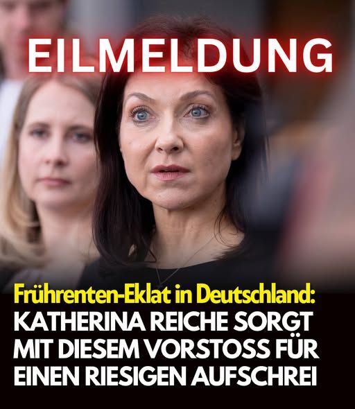 Frührenten-Eklat in Deutschland: Katherina Reiche sorgt mit diesem Vorstoß für einen riesigen Aufschrei