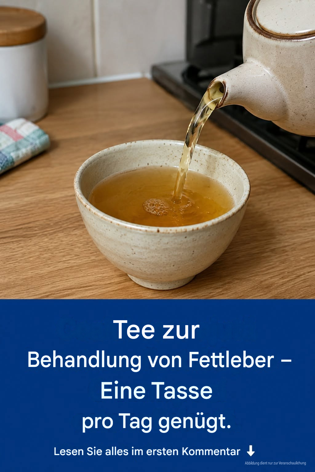 Tee, der bei Fettleber hilft – eine Tasse täglich genügt…