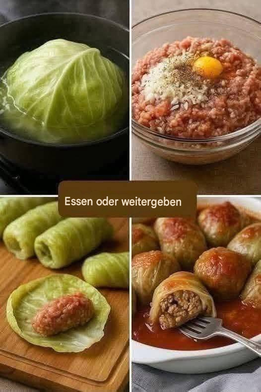 Gefüllte Kohlrouladen (Klassisches Wohlfühlgericht)