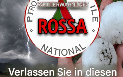 Italien, Unwetterwarnung der höchsten Stufe: die betroffenen Regionen (1/2)
