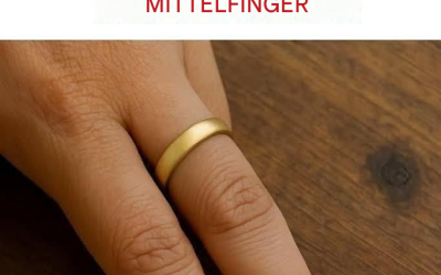 Die Bedeutung des Ringtragens am Mittelfinger – Symbolik, Stil und Kultur