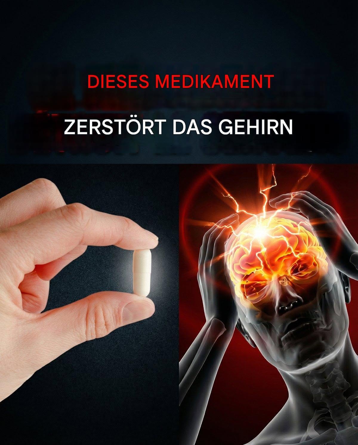 Warnung: 8 Medikamente, die schwere Demenz verursachen