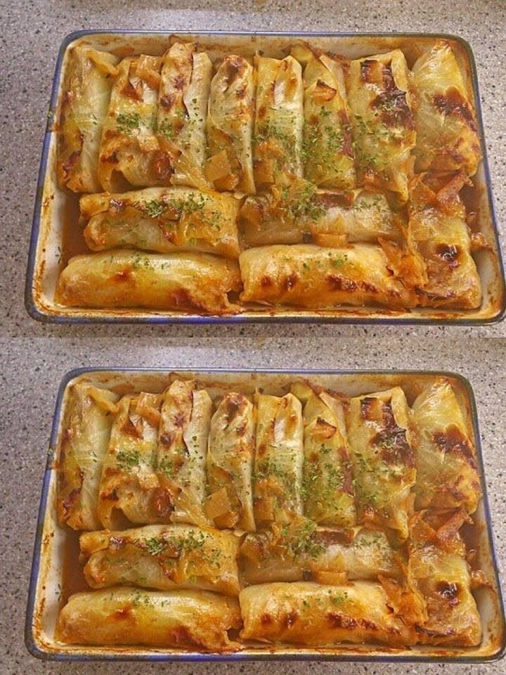 Stuffed Cabbage Casserole (Oven-Baked)
