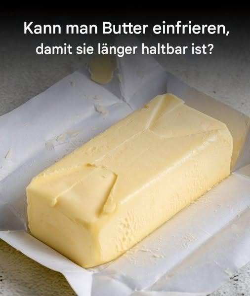 Boter blijft ging in den Kühlschrank, Aber konntest du Boter auch einpacken