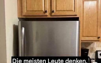 So nutzen Sie die Schränke über Ihrem Kühlschrank clever.