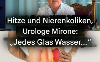 Urologe Mirone über die erhöhten Risiken: „Jedes Glas Wasser…Mehr…“