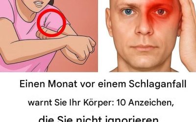 Einen Monat vor einem Schlaganfall warnt Sie Ihr Körper: 10 Anzeichen, die Sie nicht ignorieren sollten…