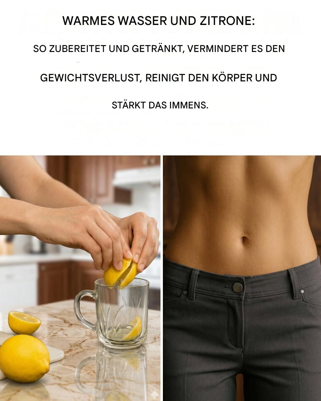 Zitronenwasser: Wie trinkt man es, um 14 Kilo in 9 Tagen abzunehmen?