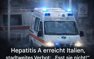 Hepatitis A erreicht Italien, dringende Maßnahmen: Konsum verboten (1 / 2)