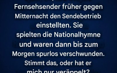 Ist es wichtig, dass die Fernsehkanäle vor dem Abend ausgestrahlt werden?
